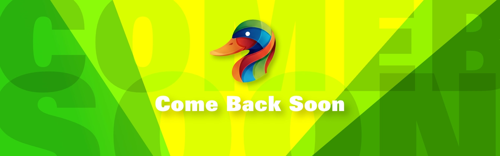 A page banner image with the colourful Duck's head logo and page title.