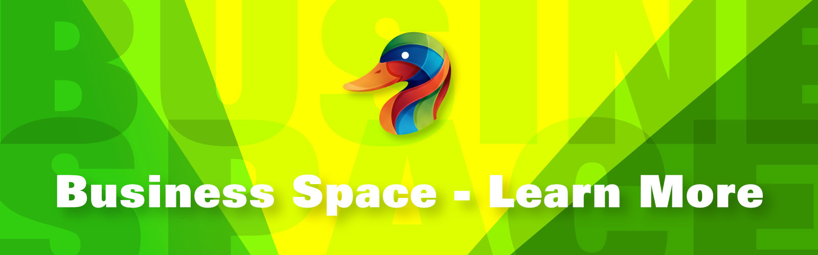 A page banner image with the colourful Duck's head logo and page title.