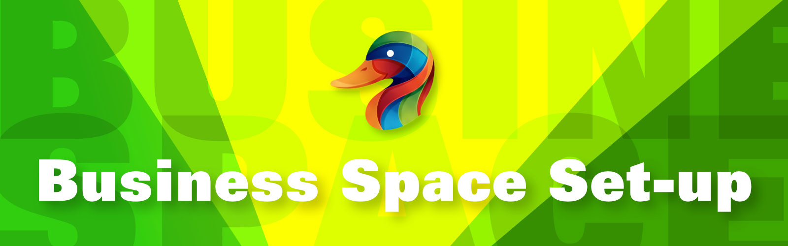 A page banner image with the colourful Duck's head logo and page title.