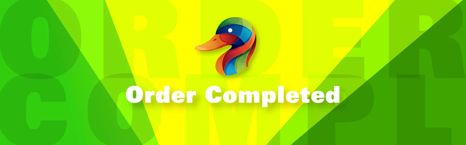A page banner image with the colourful Duck's head logo and page title.