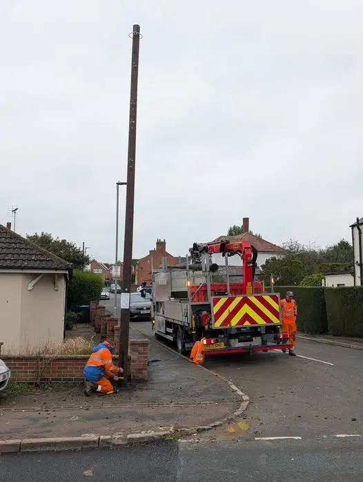 Openreach upgrading the village