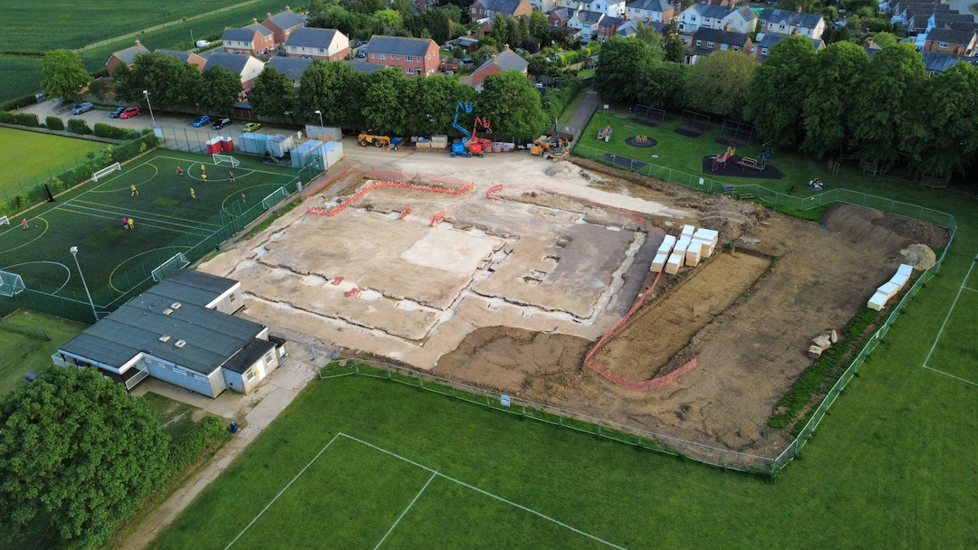 Going Up! Our New Sports Centre is Flying Ahead