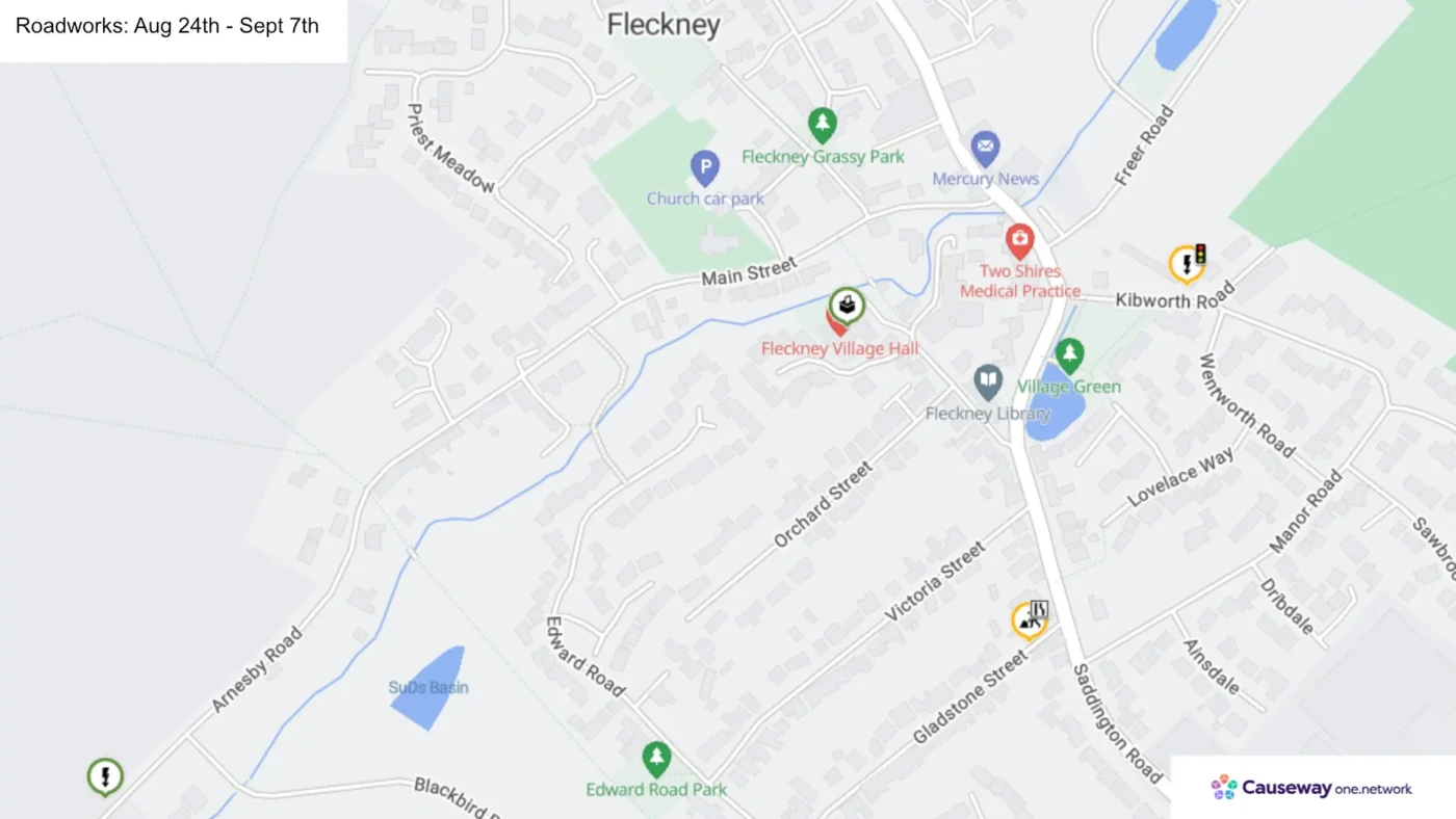 Roadworks Update